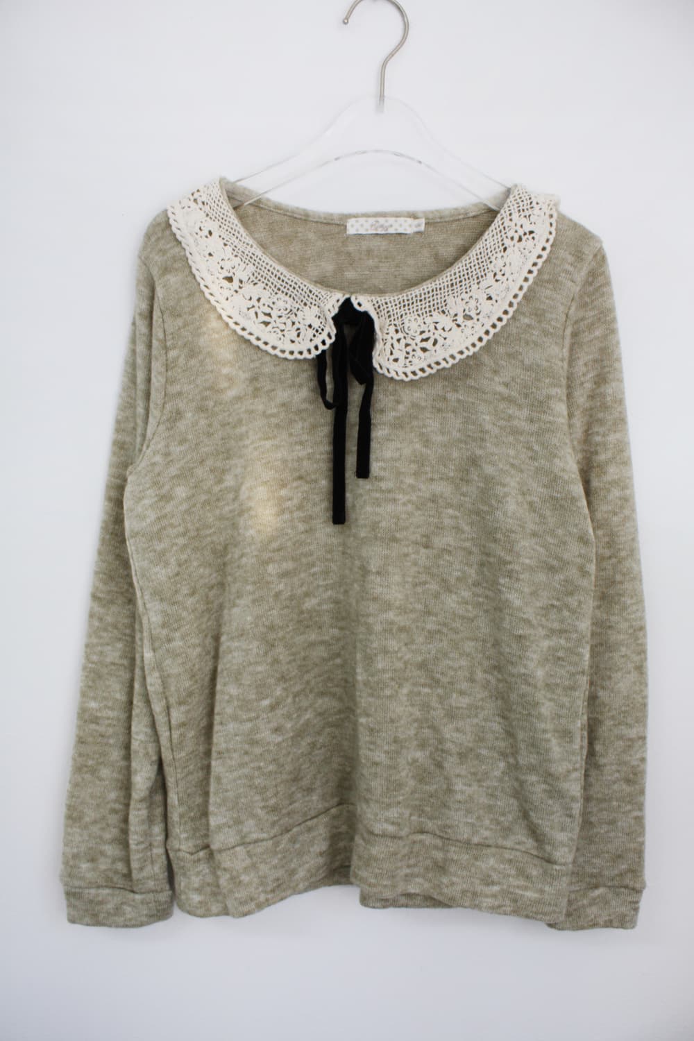   Lace Collar Knit 상품이미지1