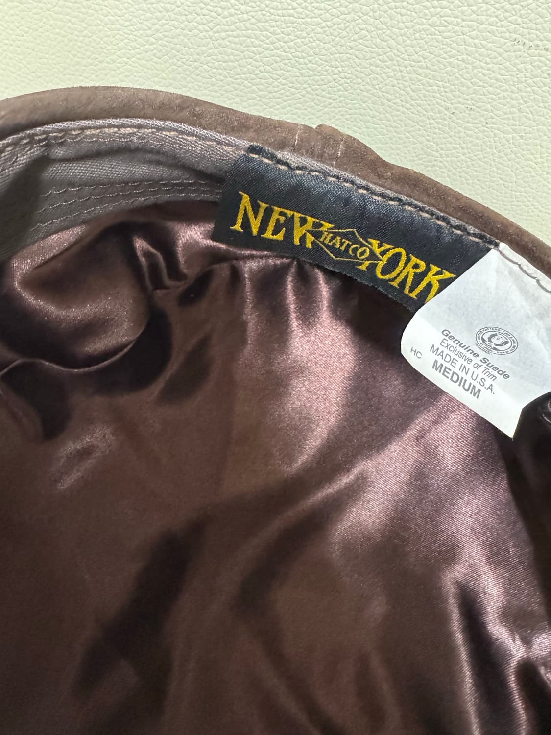 고급스러운 스웨이드New York Hat Co. 상품이미지6