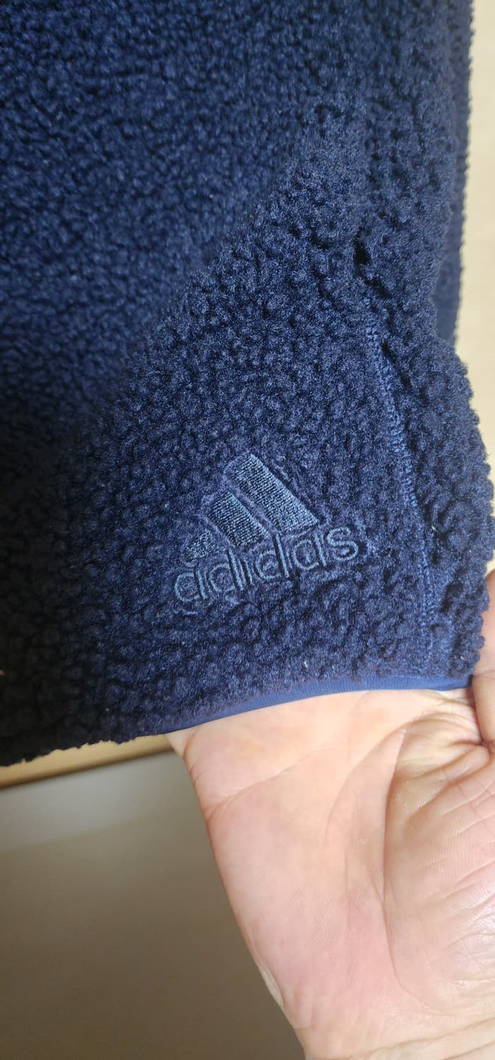아디다스정품 남성 보아 플리스 집업자켓 XL 상태굿 상품이미지4