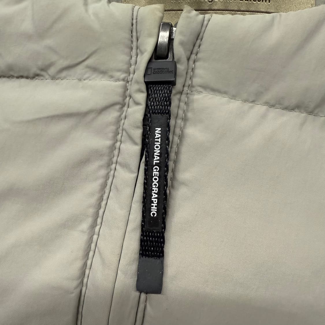 [정품/XL] 내셔널지오그래픽 유틸리티 패딩 자켓 라이트 그레이 b19 상품이미지8