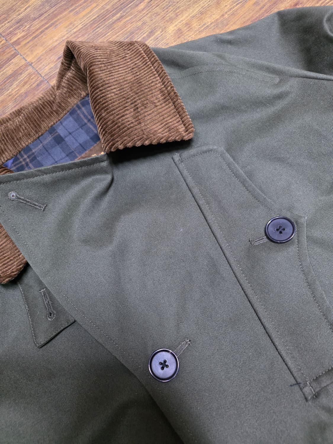 에뉴얼링 레트로 디스패치 트렌치  상품이미지5