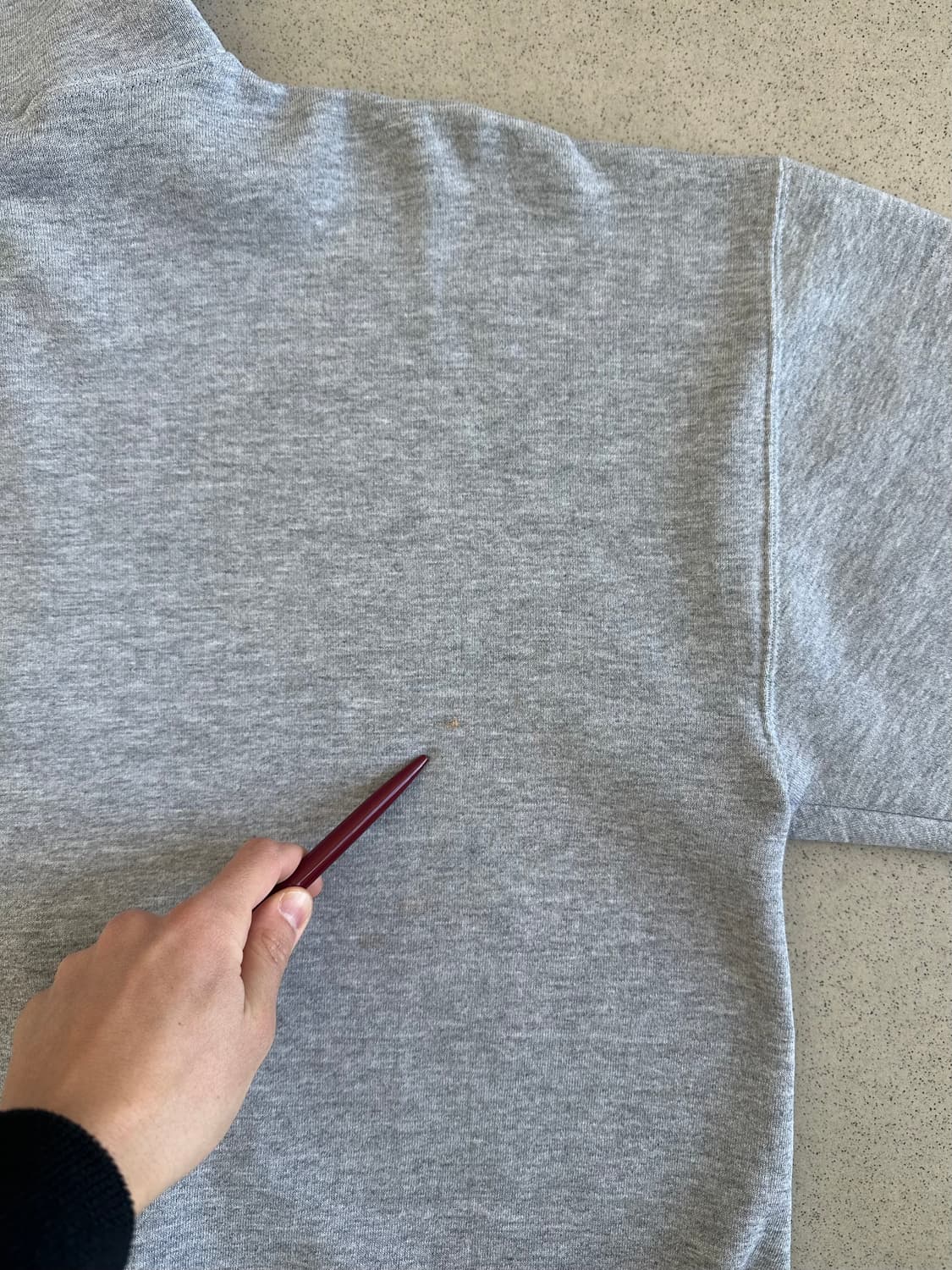 90s 빈티지 러셀 후드집업 그레이 XL 상품이미지7