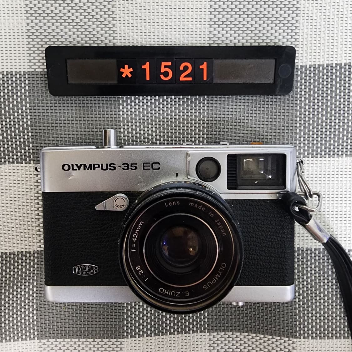 올림푸스 35 EC 필름카메라 실버바디 상품이미지1