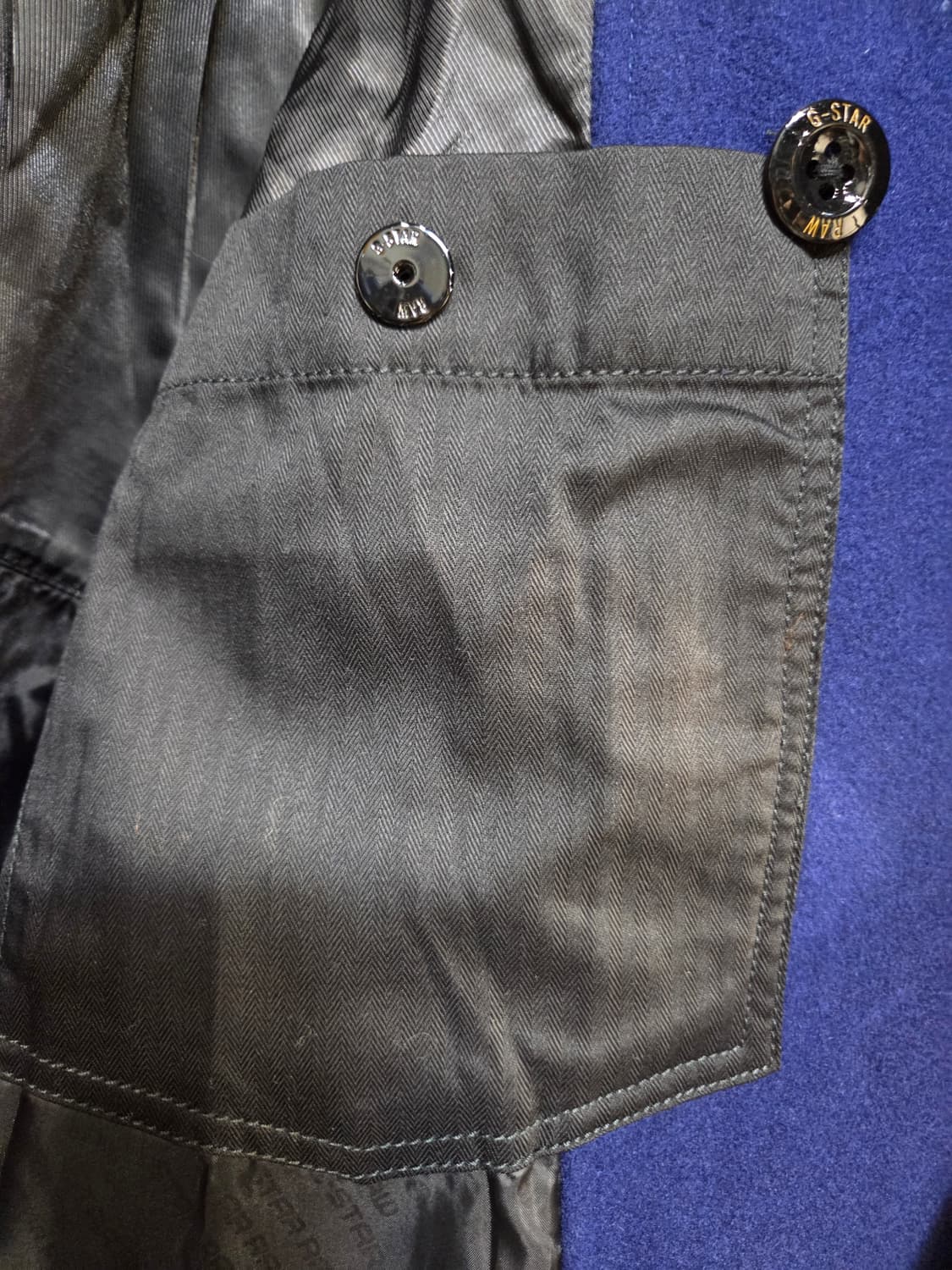 지스타로우 블루 피코트(S)남여공용 상품이미지5