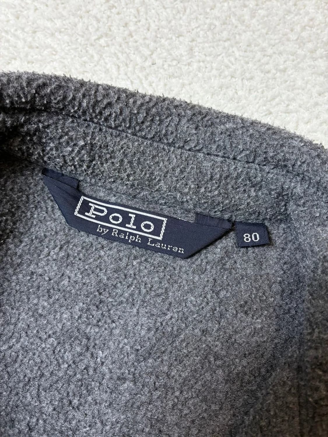 폴로 랄프로렌 90's 플리스 숏 스윙톱 자켓 PN6783 상품이미지7