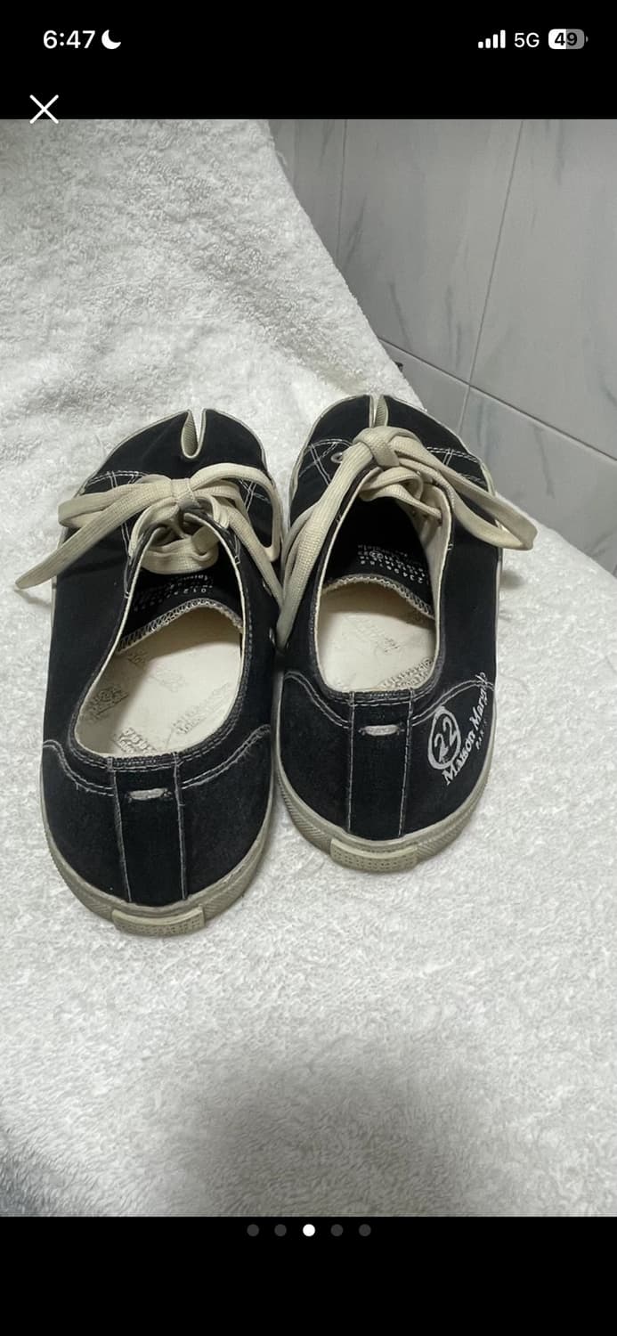 [Maison Margiela] Tabi Canvas Low-top Sn 상품이미지3