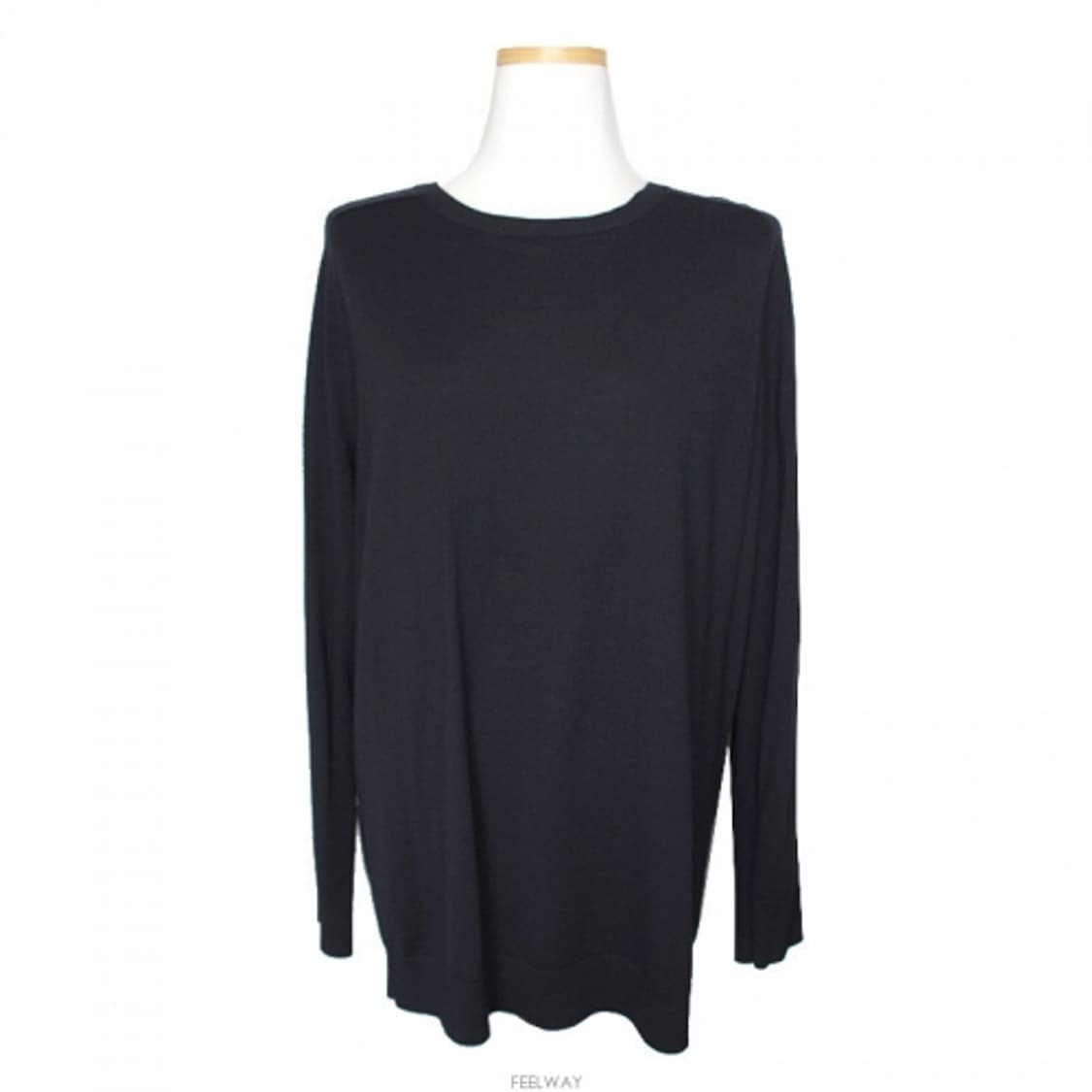 띠어리 미드나잇블루 순모 니트 상의 66 상품이미지1