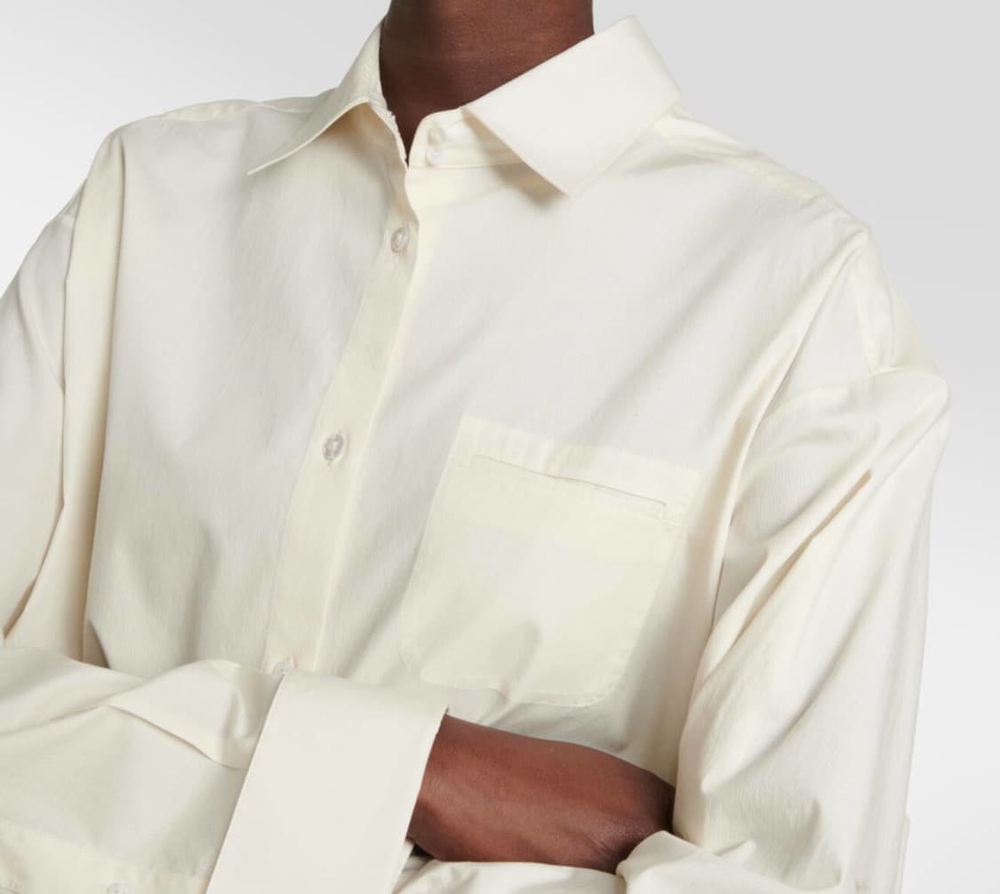 The row 더로우 moon cotton shirts 상품이미지2