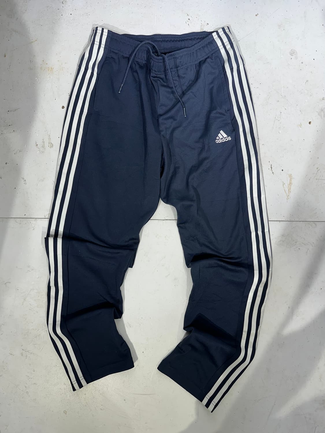 아디다스 네이비 화이트 삼선 트레이닝 팬츠 XL  상품이미지4