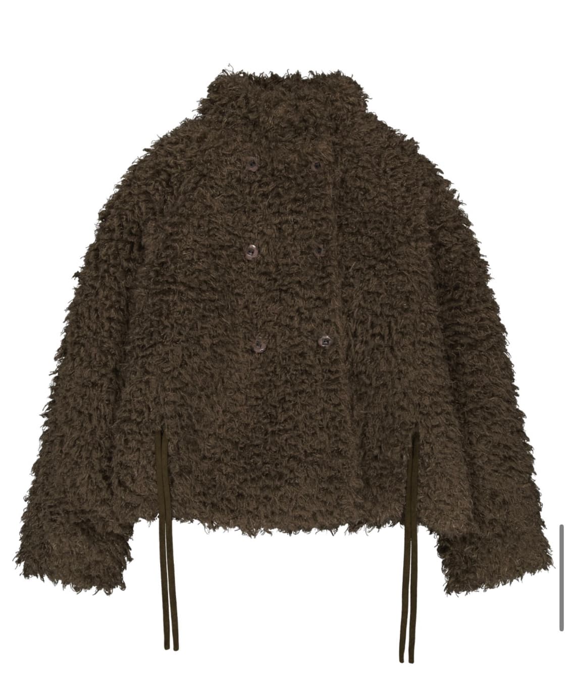 코이세이오 HAIRY FUR JACKET BROWN 구해요 상품이미지1