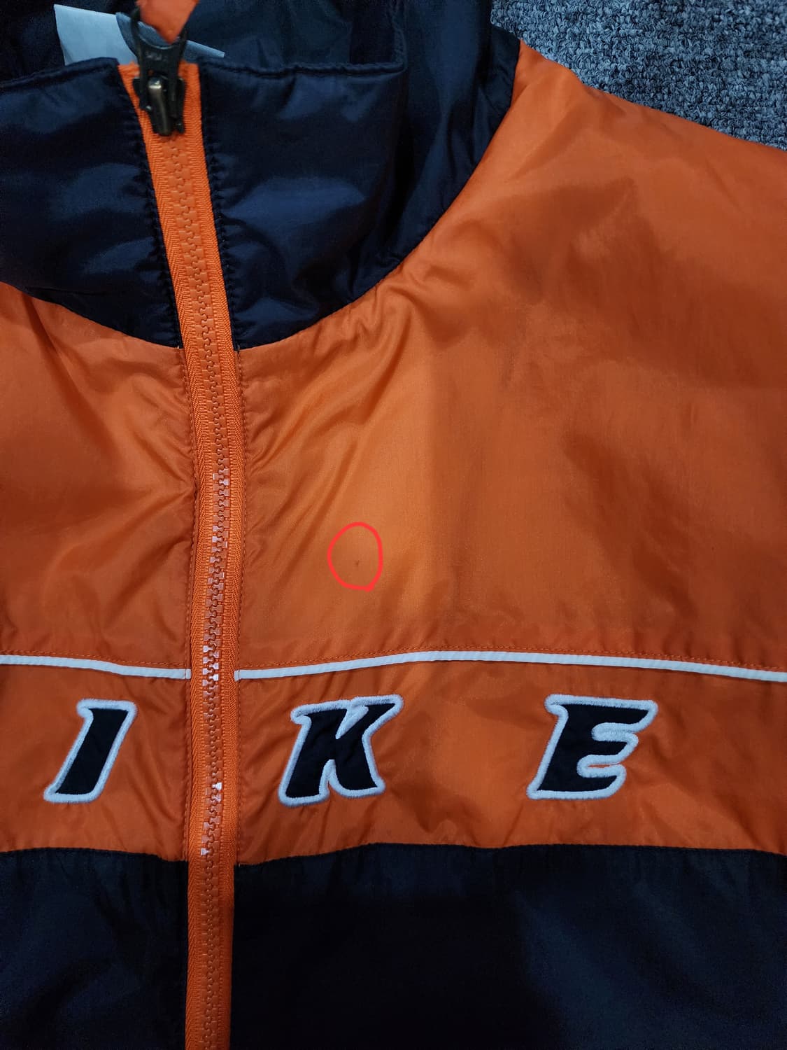 나이키 스펠 빅로고 올드스쿨 윈드브레이커 바람막이 2XL 상품이미지5