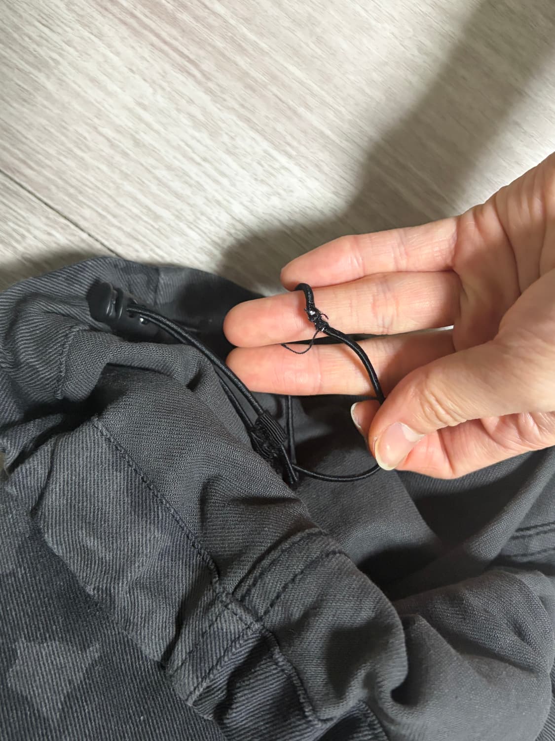 아캄 카모플라쥬 트윌 팬츠 블랙 카모바지 1사이즈 상품이미지9