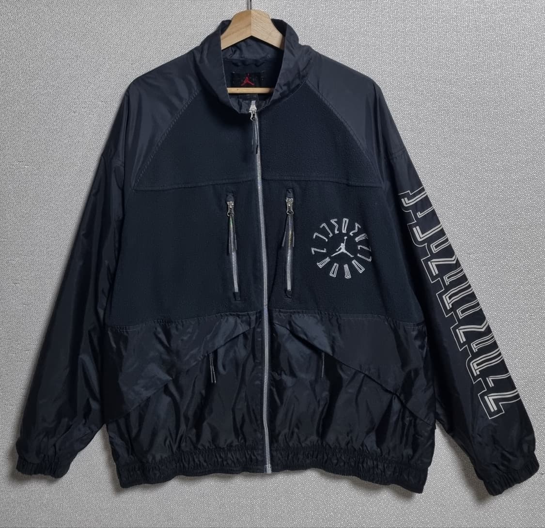 오버핏 XL ) 나이키 조던 AJ 11 블랙 바람막이 상품이미지1