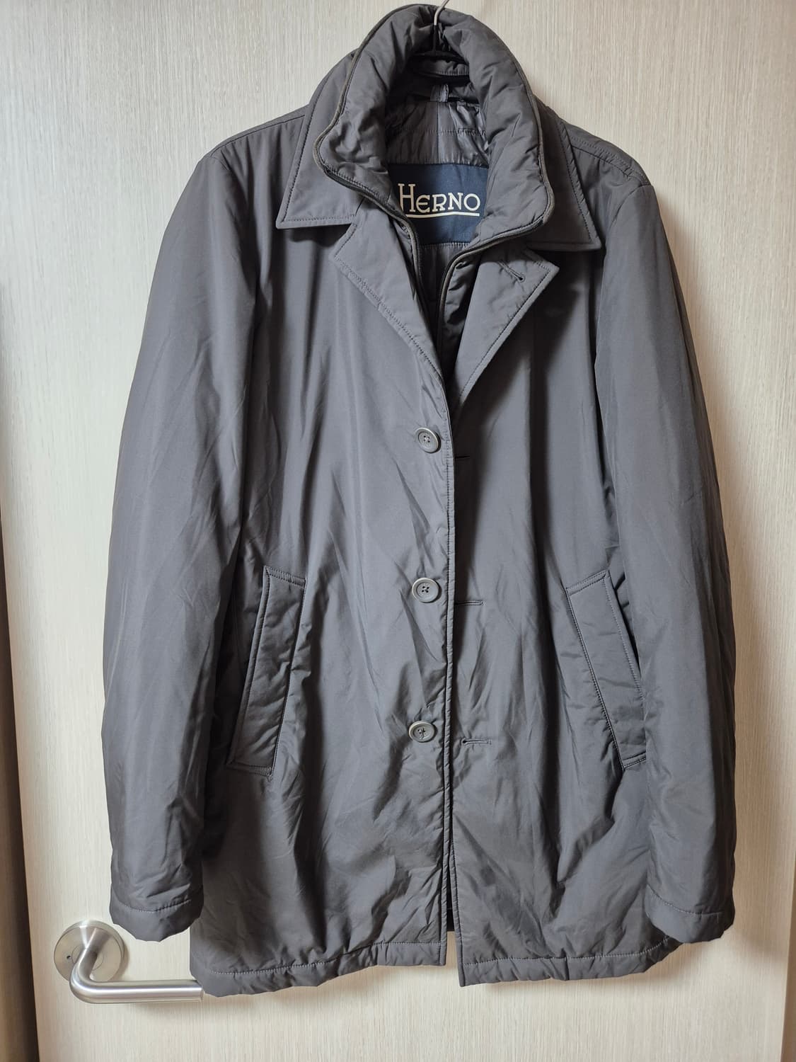 (정품) 에르노 경량 패딩자켓 경량자켓 48 경량 하프코트 상품이미지1