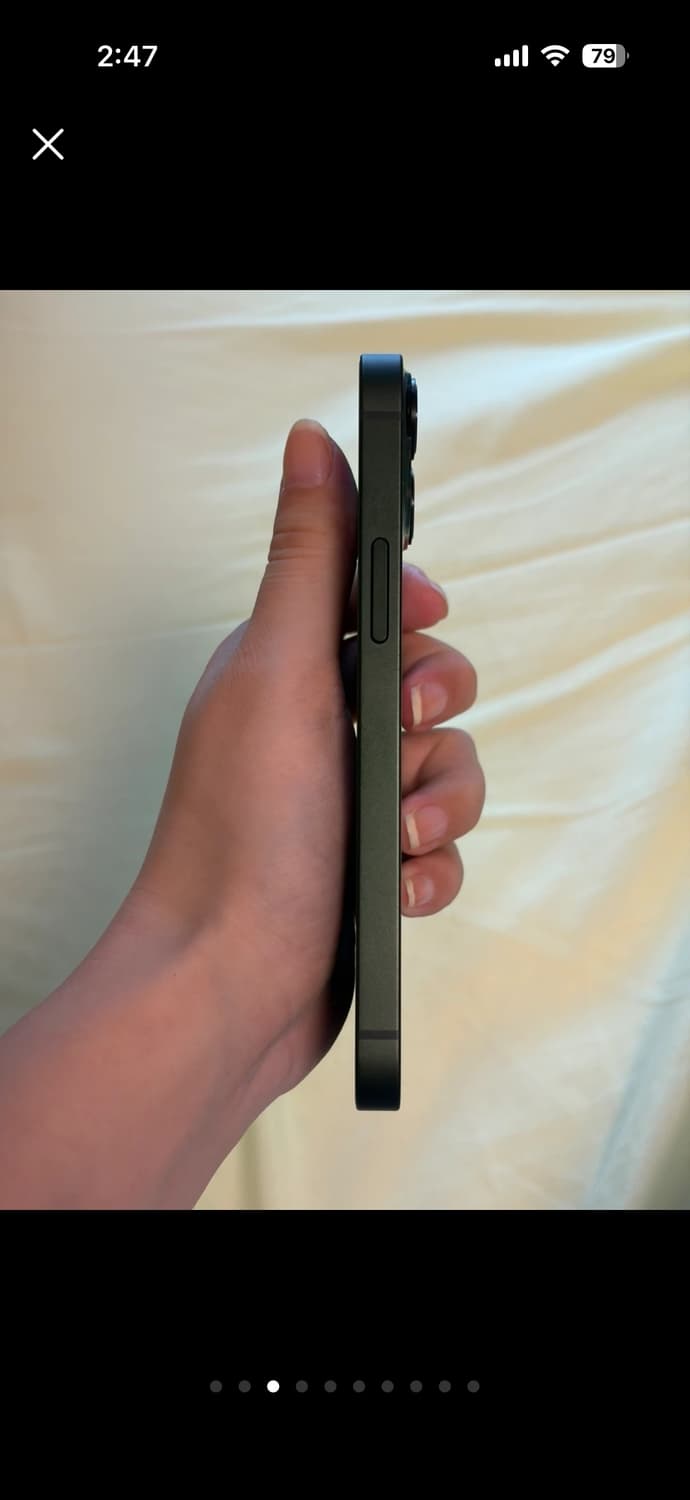 아이폰13미니 그린 배터리100 상품이미지3