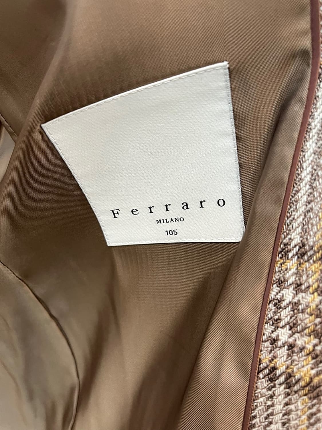 105) 프랑코밀라노 체크자켓  상품이미지7