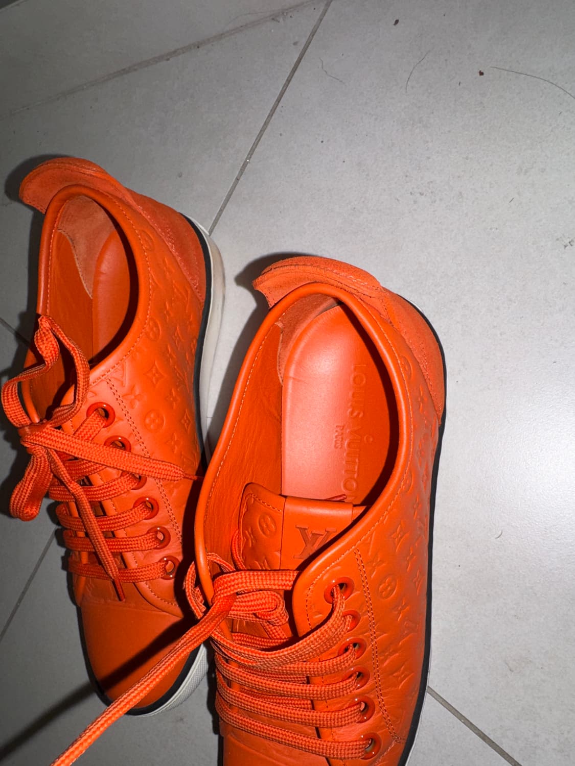 루이비통 오렌지 스니커즈 37 240 상품이미지9