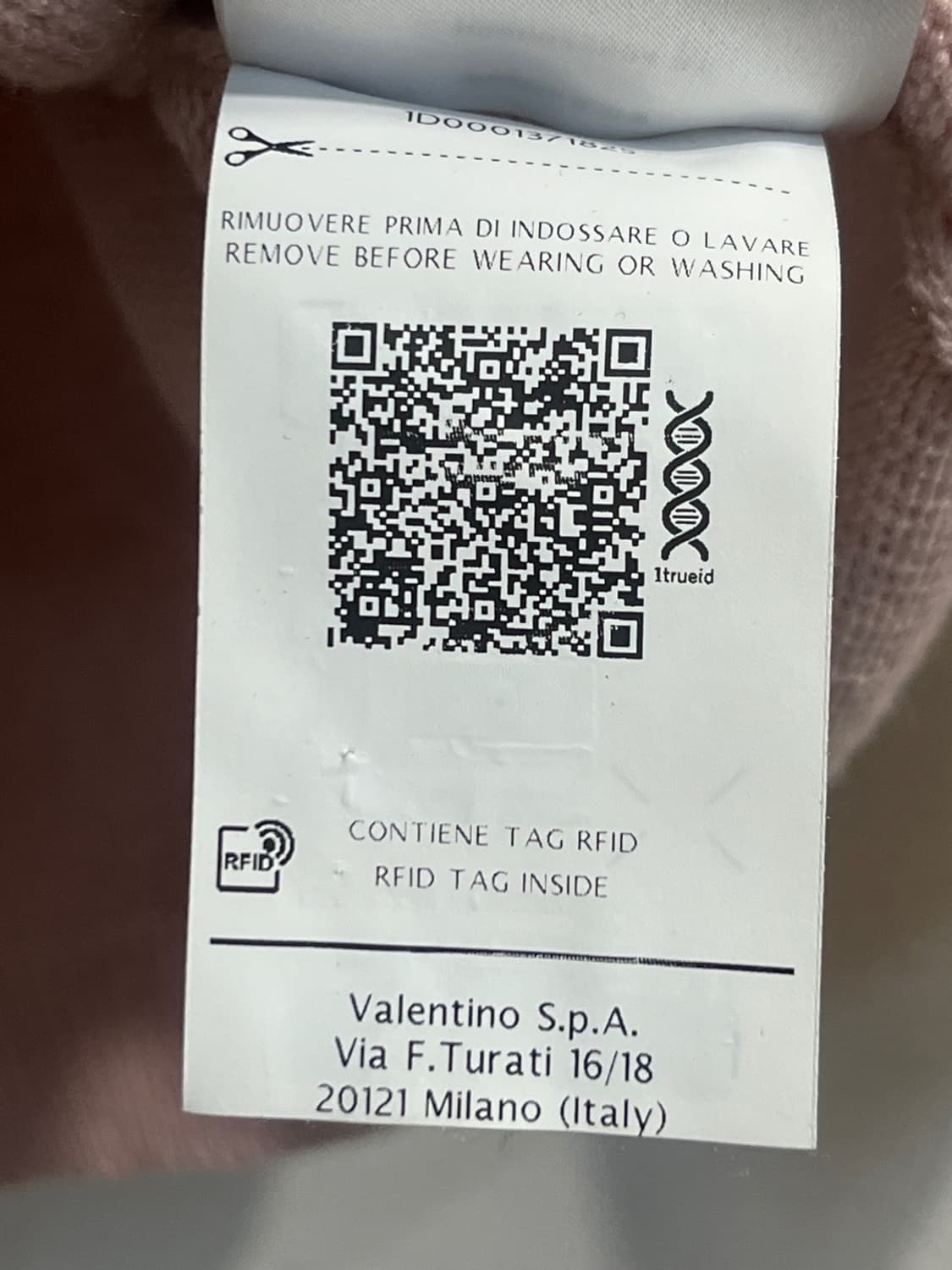 레드 발렌티노 핑크 로즈 니트 상품이미지6