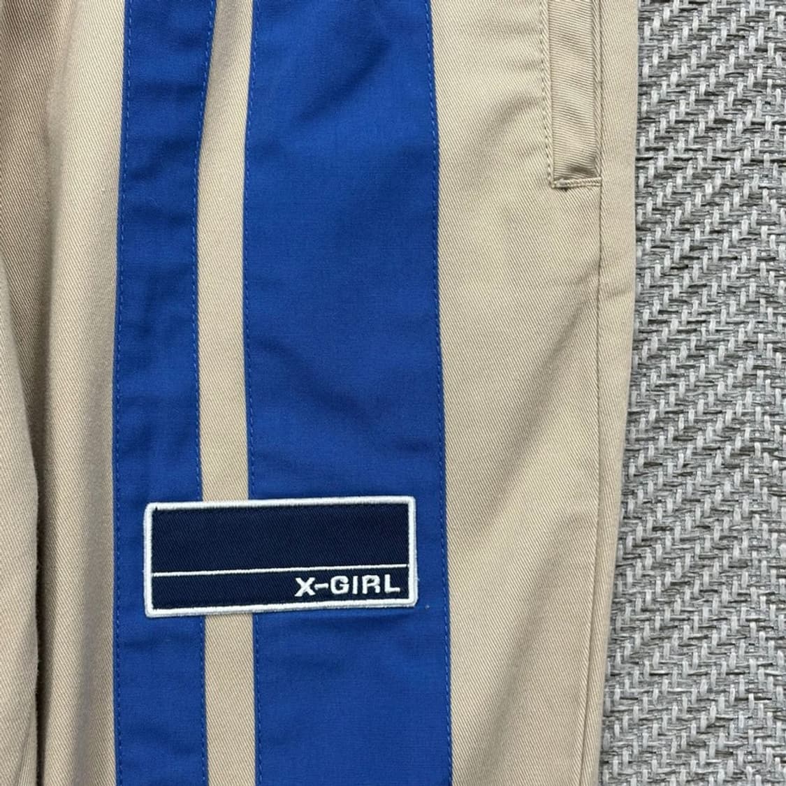 엑스걸 자수패치 조거팬츠 v2497  상품이미지5