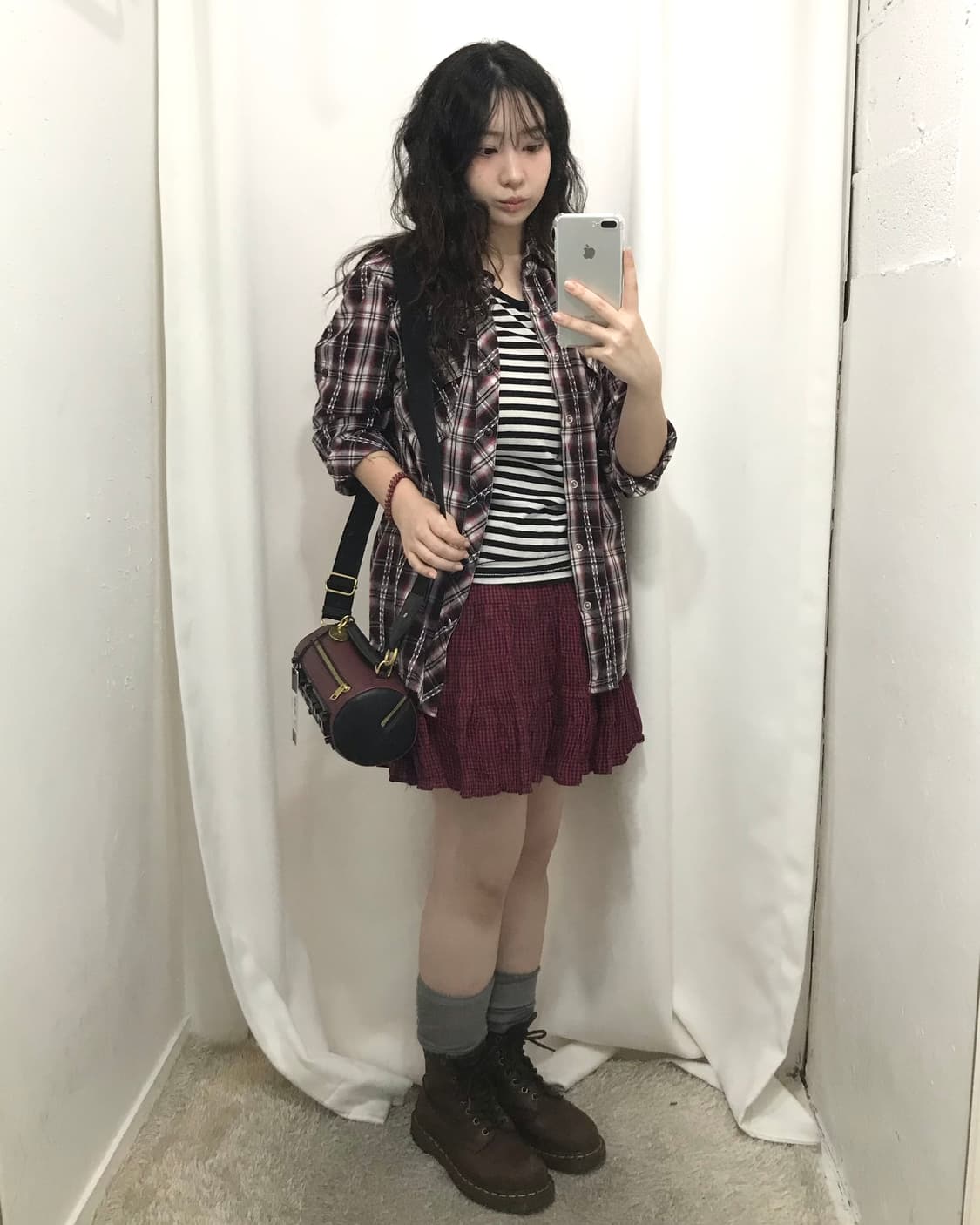 레드체크 코디 세트 ❤️‍🩹 상품이미지5