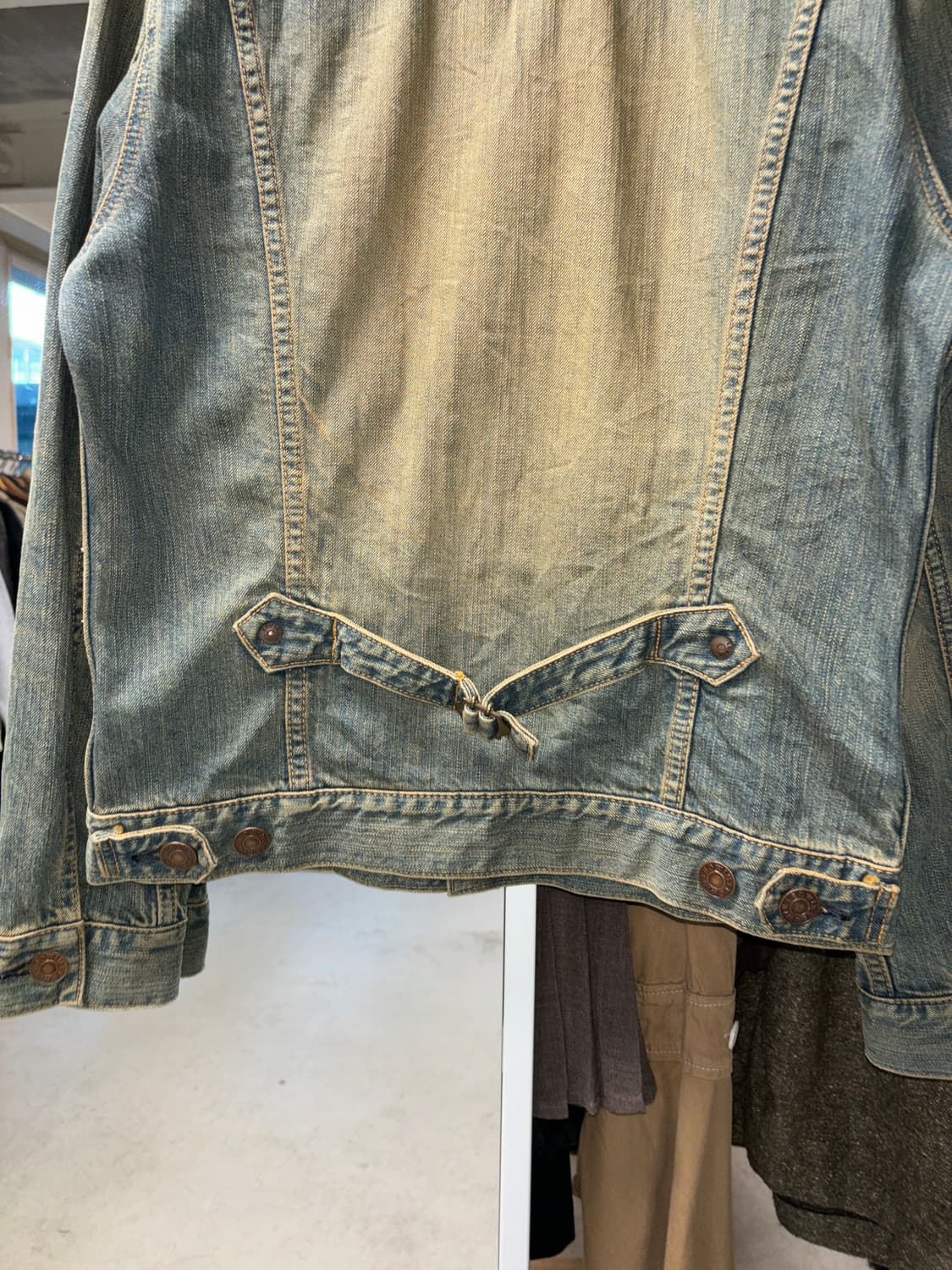 에드윈 신치백 데님 트러커 자켓 상품이미지6