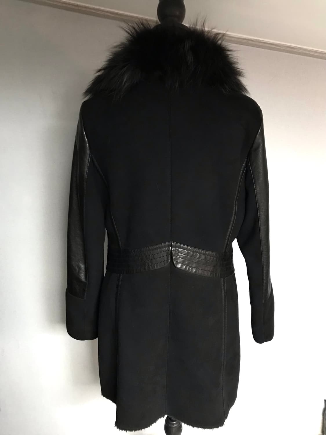 Vintage Fox Fur & Lambskin Leather Coat 상품이미지3
