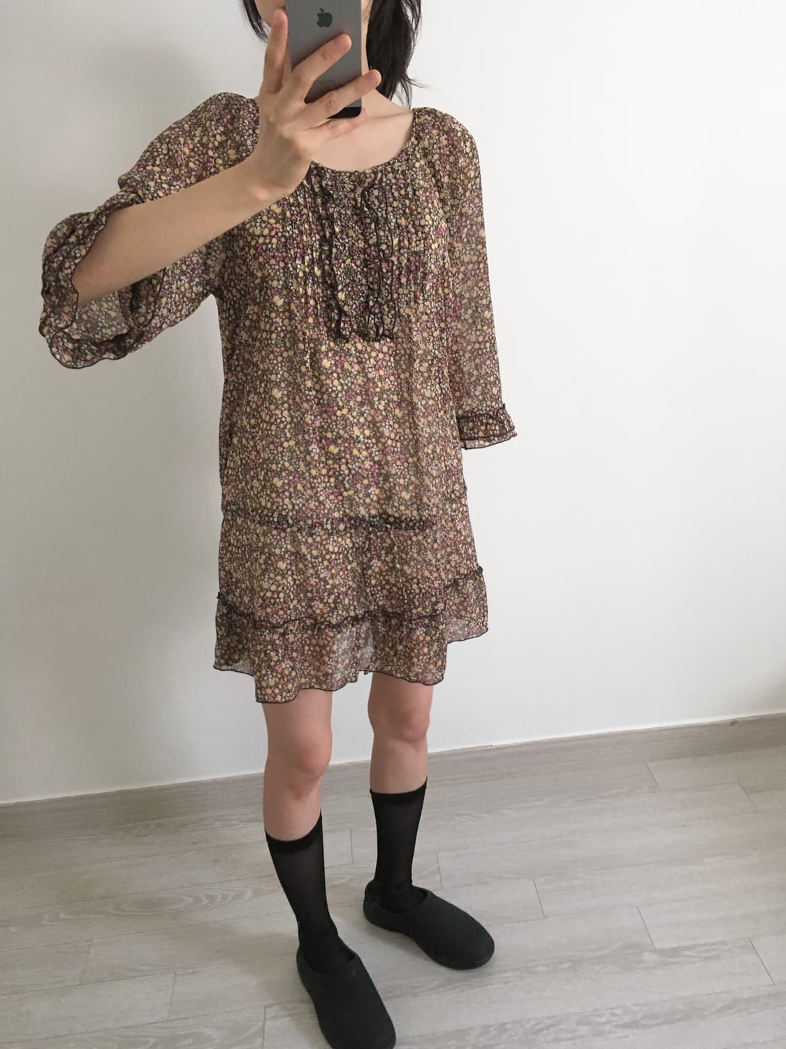 floral mini dress 상품이미지1