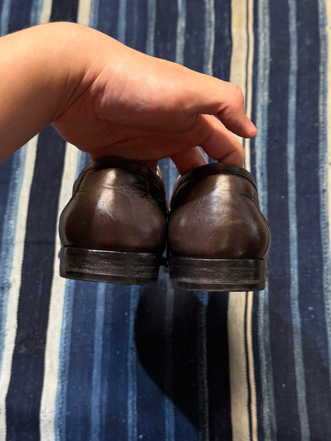 260mm ) FERRAGAMO Gancini Loafer 상품이미지8