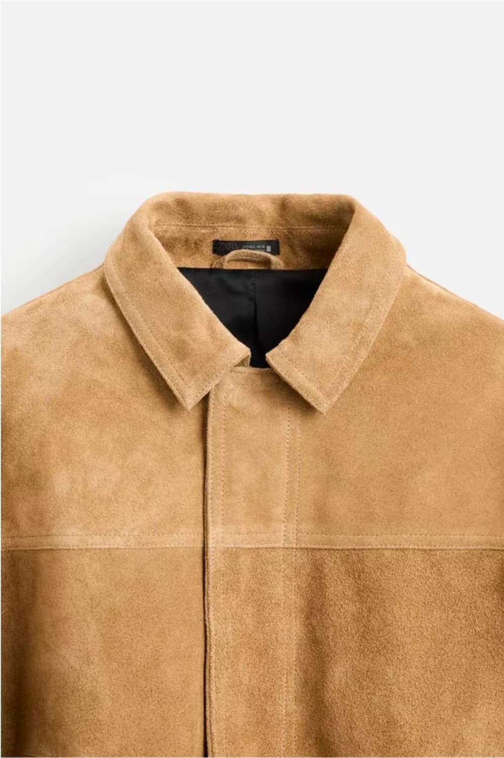 [S ,100] 자라 스웨이드 레더 자켓, 5388/300/731 상품이미지10