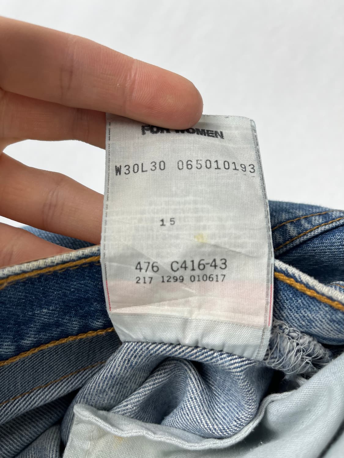 Levi's 501 30X30 (Made in Canada) 상품이미지7