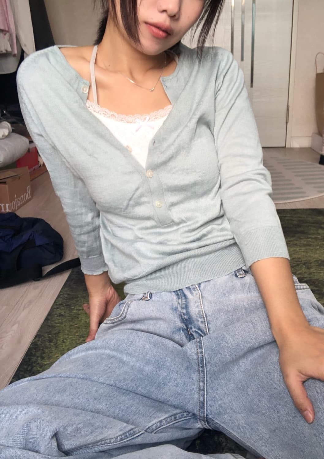 저널스탠다드 7부 티셔츠 상품이미지1