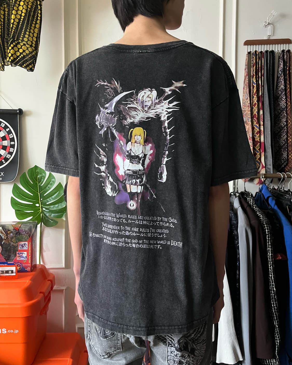 Death Note Misa Bootleg Print T-Shirt 상품이미지3