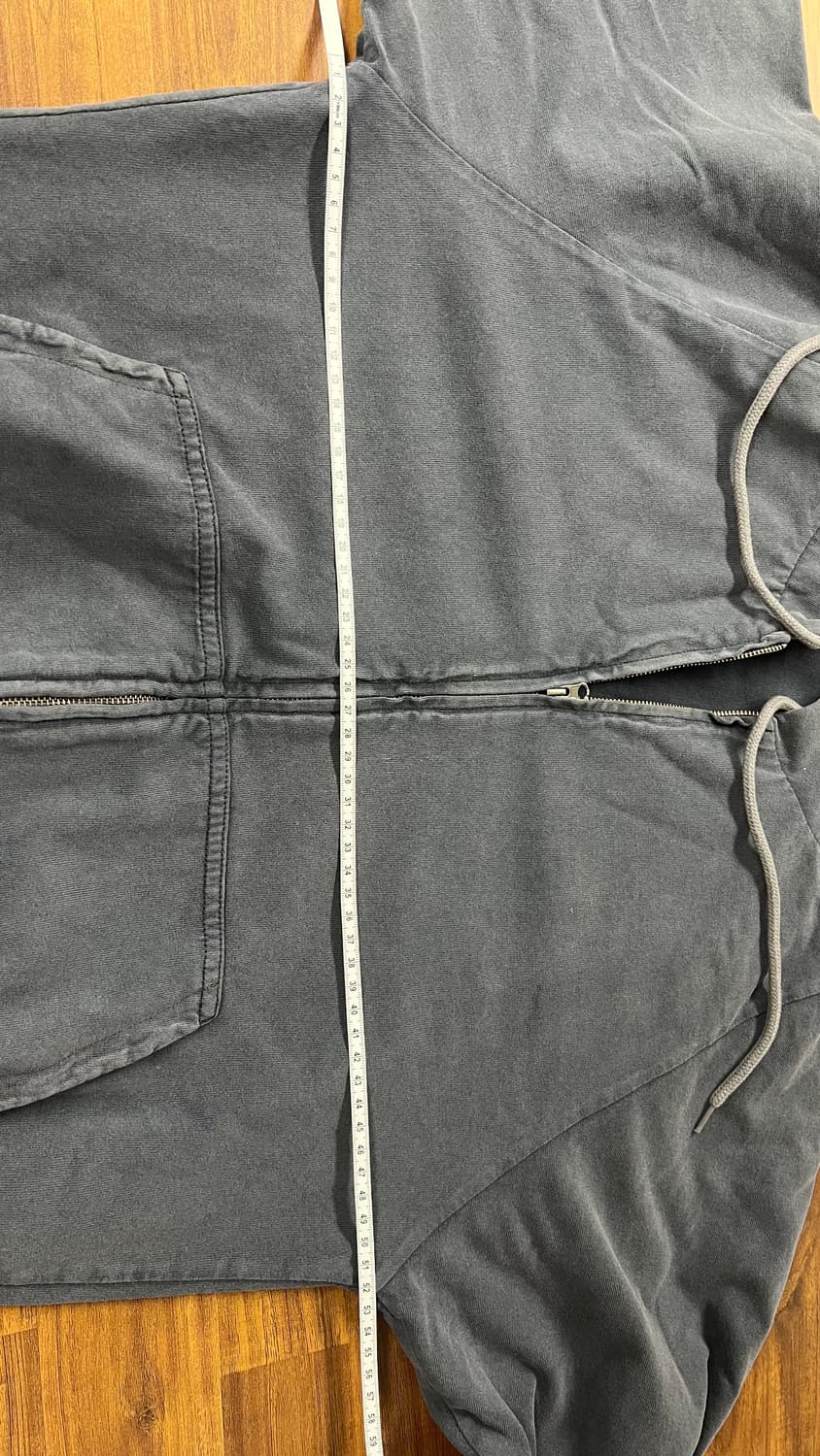 (새상품)이지갭 후드집업 포에틱블랙 XS 상품이미지8