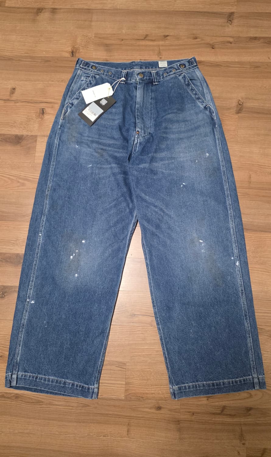 Ordinary Fits 벨 팬츠 - OF-P180 블루 상품이미지3