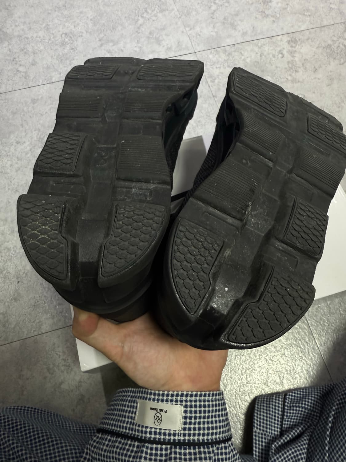 온 러닝 x 포스트 아카이브 팩션 (파프) 클라우드몬스터 2 블랙 상품이미지6