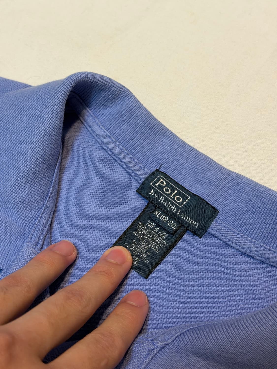 폴로 랄프로렌 빅포니 치프키프 카라티 스카이블루 상품이미지2