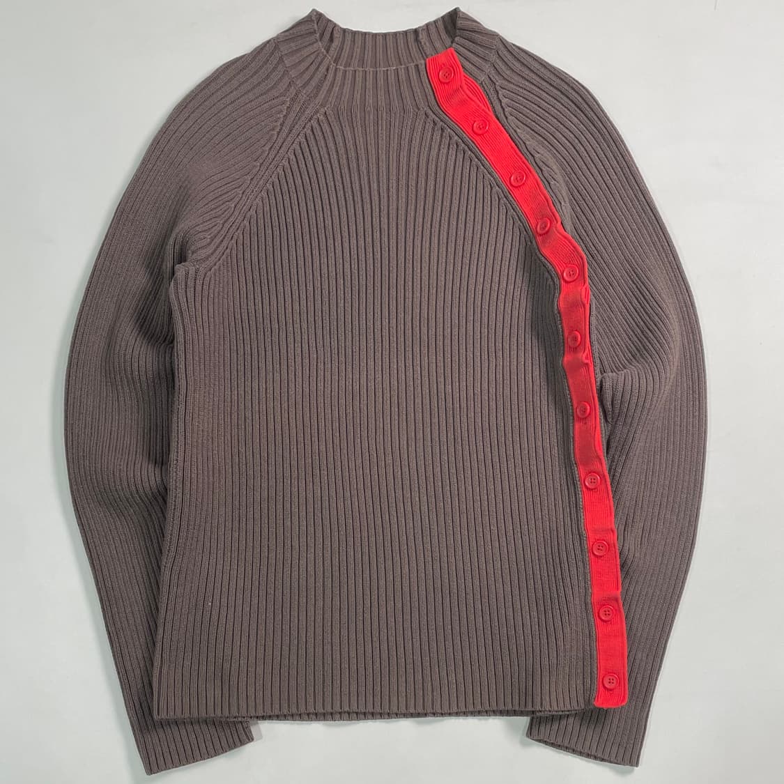 알마니 익스체인지 버튼 디테일 니트 상품이미지1