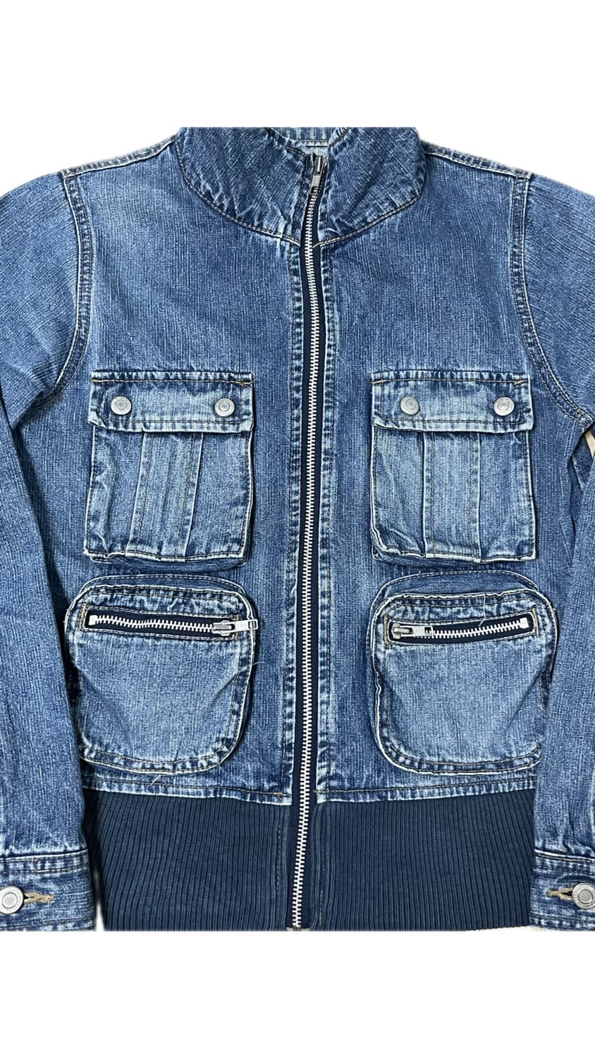 포켓 디테일 데님 재킷 상품이미지9