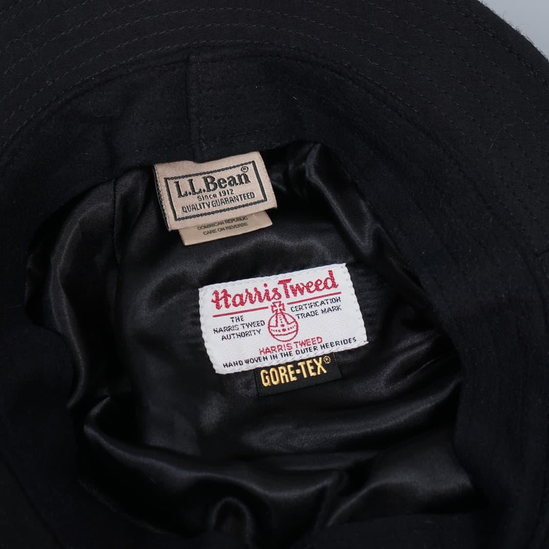 LL Bean X 헤리스트위드 X 고어텍스 버킷햇 상품이미지1