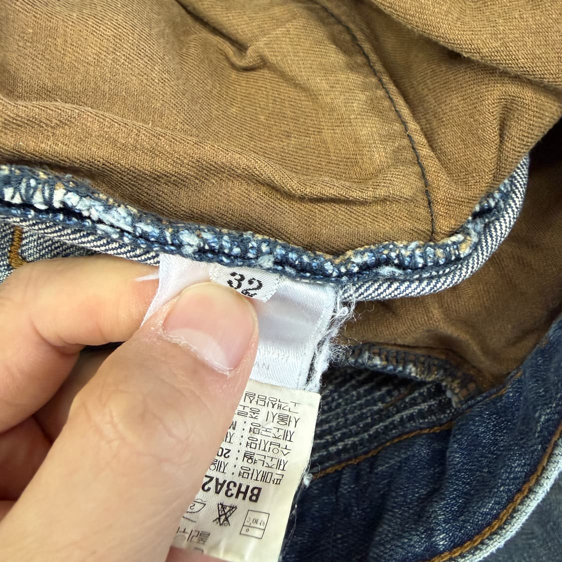 (32)발망 BALMAIN 바이커 데님팬츠 상품이미지3