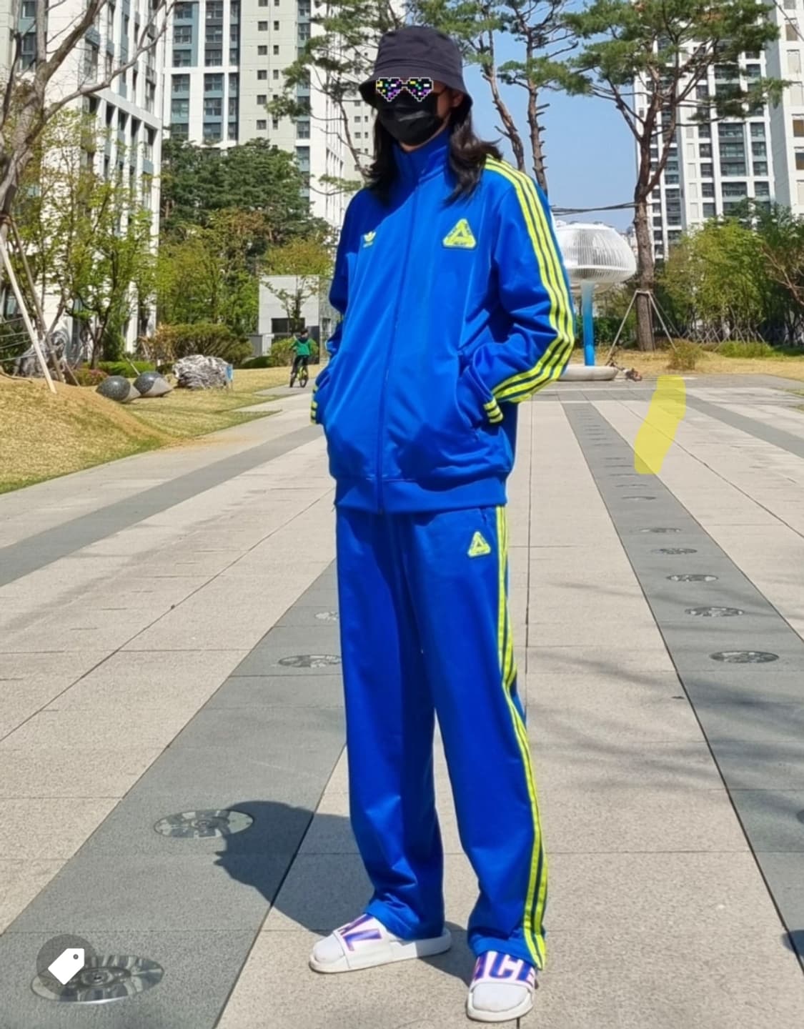 팔라스 x 아디다스 파이어버드 셋업 L/M 상품이미지8
