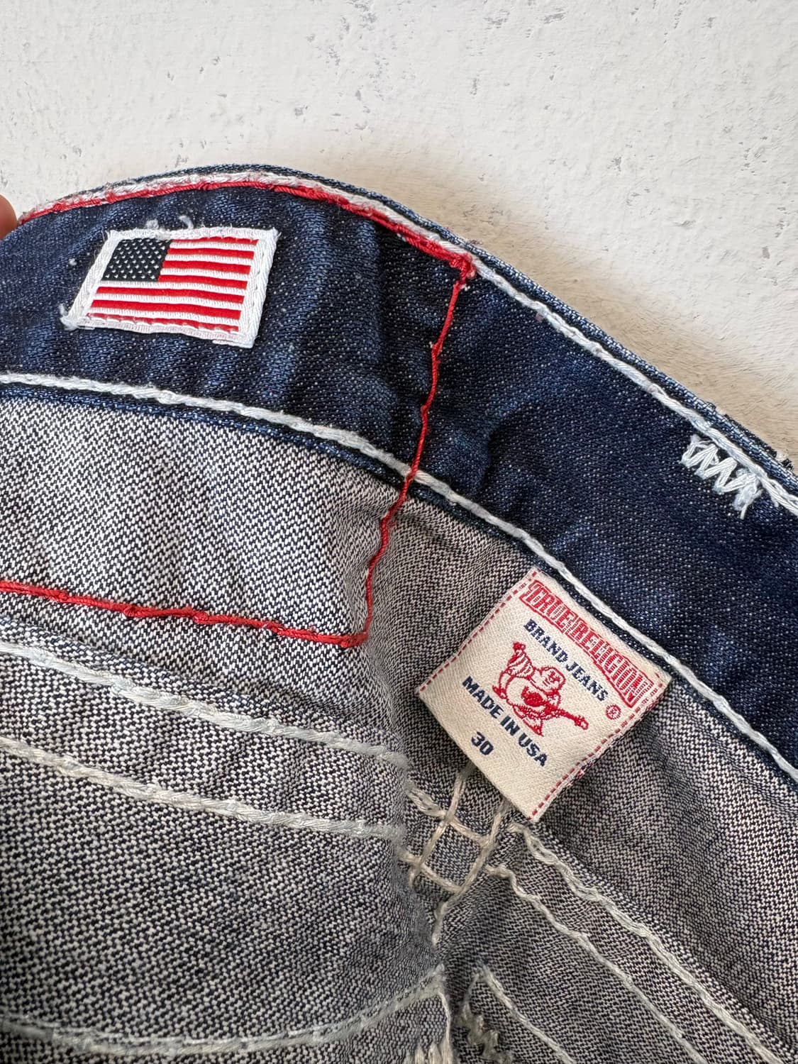 트루릴리전 빈티지 데님팬츠 상품이미지7