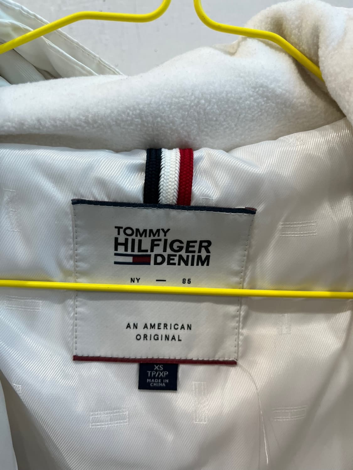 타미힐피거 우먼즈 다운 패딩 화이트 XS 상품이미지4