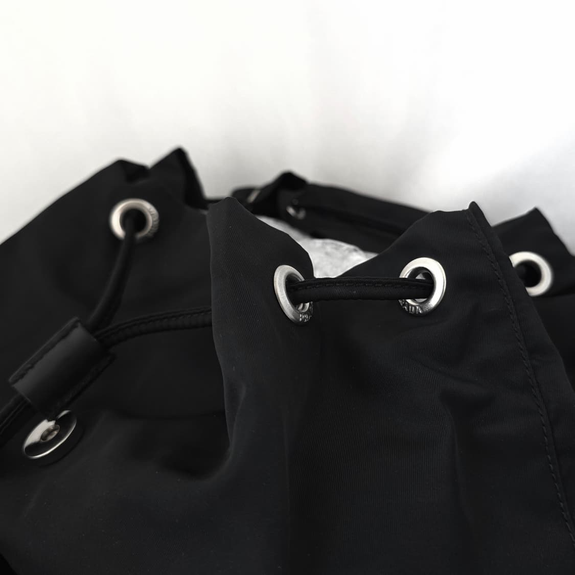 [정품 PRADA] 프라다 투포켓 나일론 빈티지백팩 라지 상품이미지6