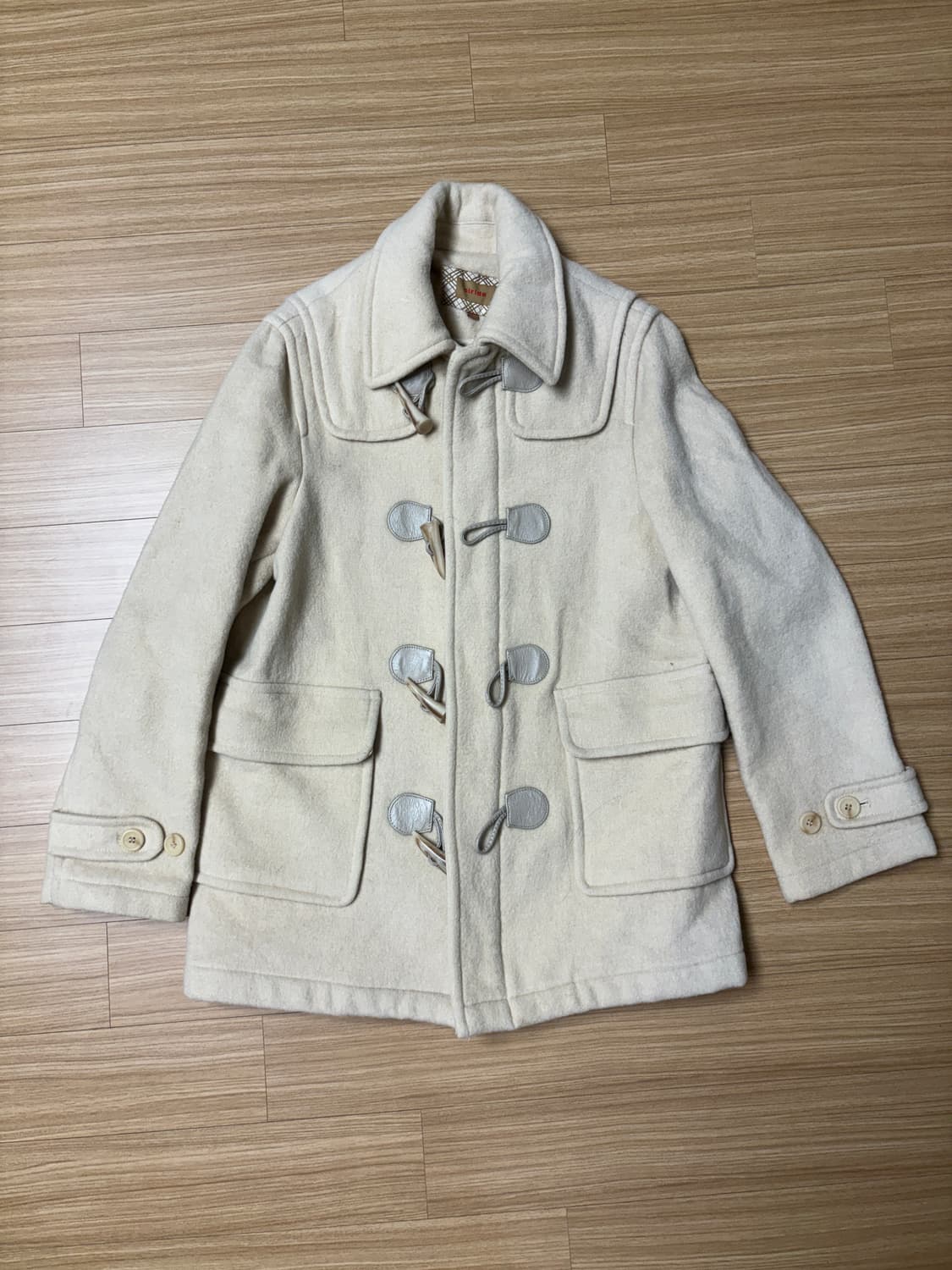 재패니즈 아이보리 떡볶이 코트 상품이미지3