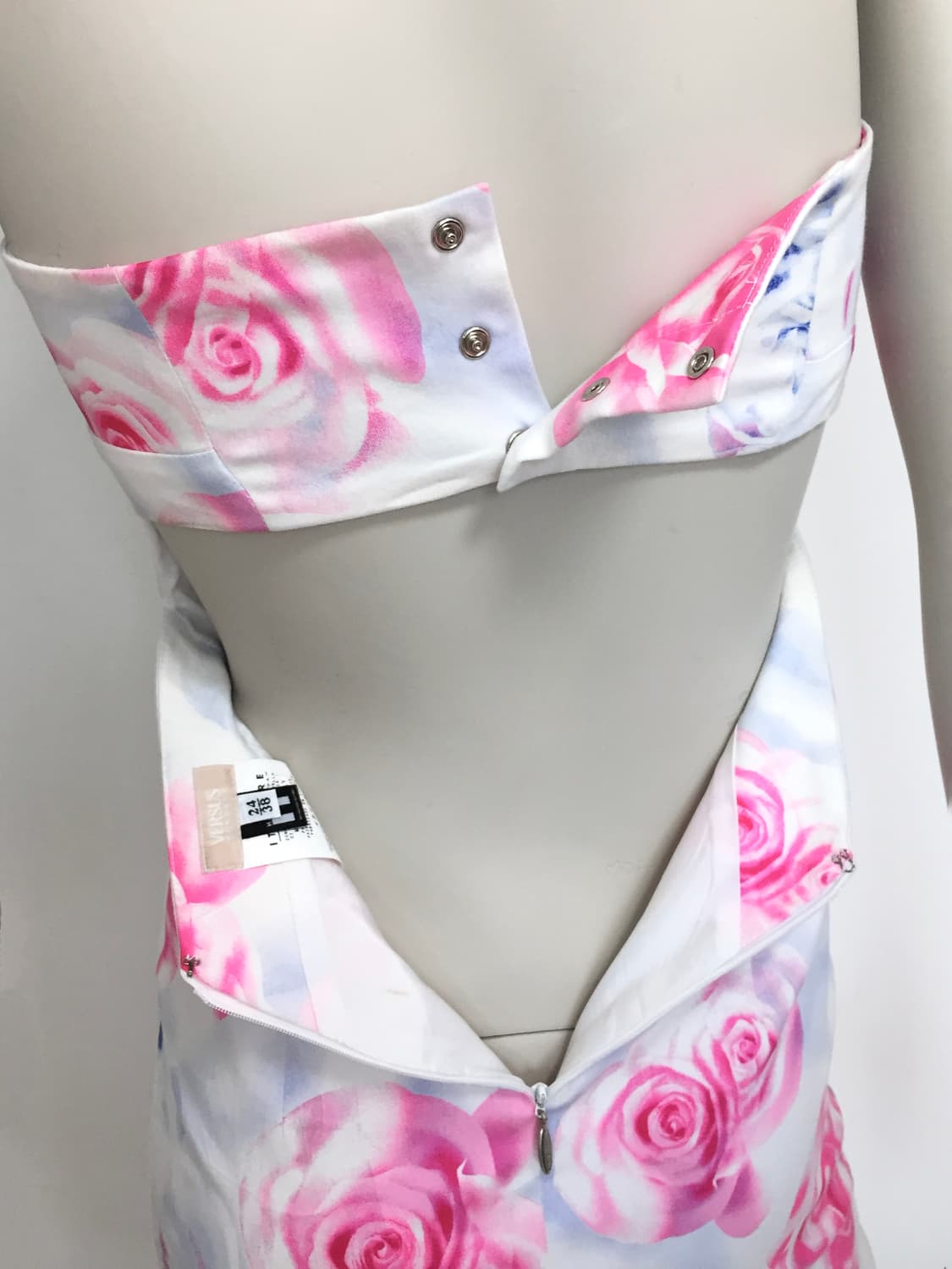 Versus 1990’s airbrush Rose mini dress 상품이미지6