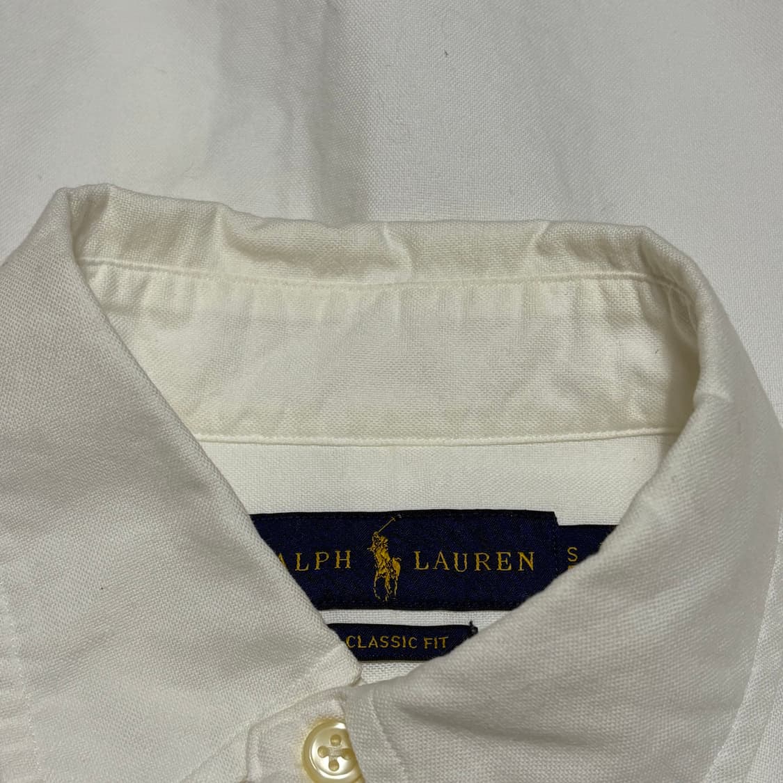 Polo Ralph Lauren 클래식핏 화이트 셔츠 상품이미지5