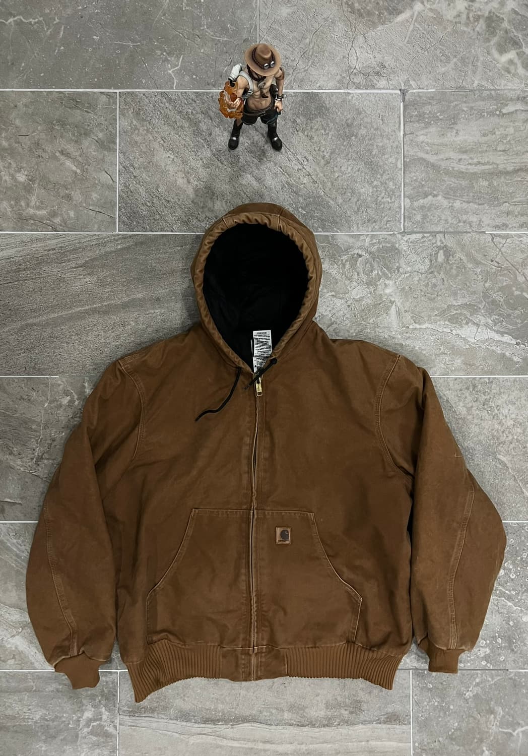 (XL)칼하트 덕 액티브 후드자켓 J130 BRN 칼하트브라운 상품이미지1