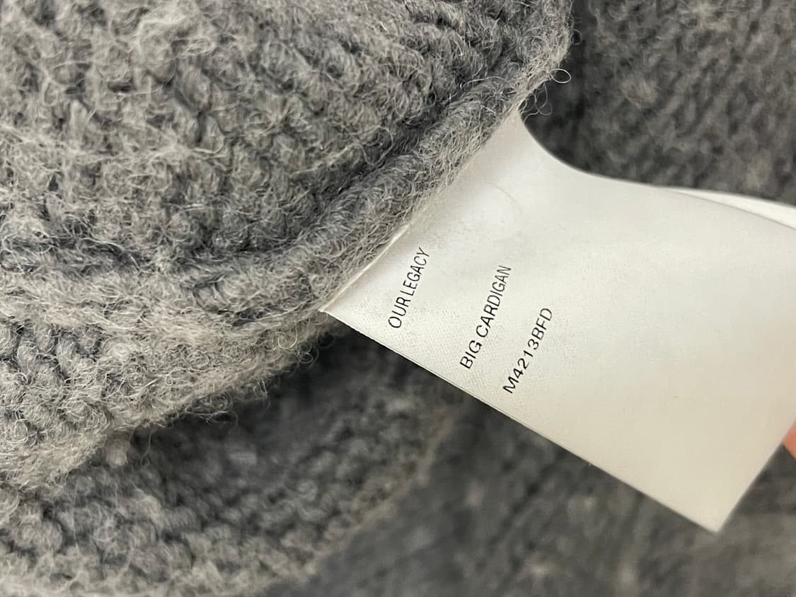 아워레가시 빅가디건 청키 가디건 46  상품이미지3