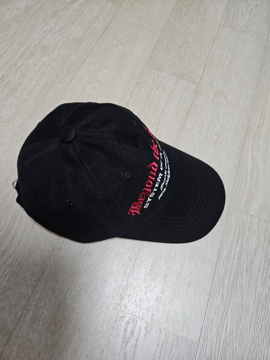 [새상품] IDWS 아이돈워너셀 볼캡 블랙 상품이미지2